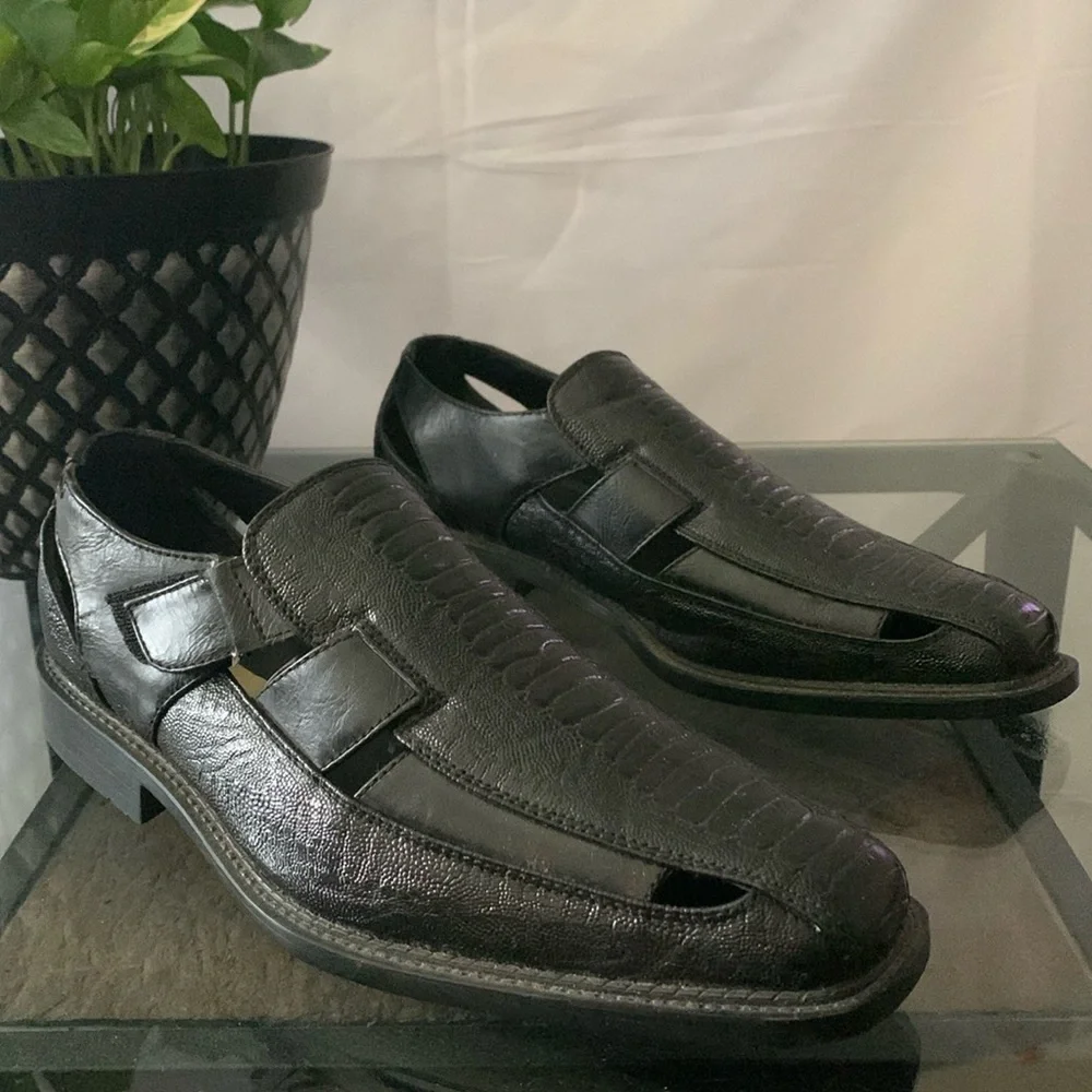 ANTONIO CERRELLI Mens Closed Toe Sandals